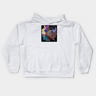 Crater Map Kids Hoodie